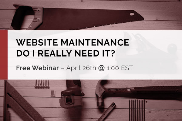 Do I need Website Maintenance?