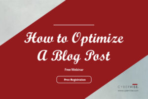 How to optmize a blog post